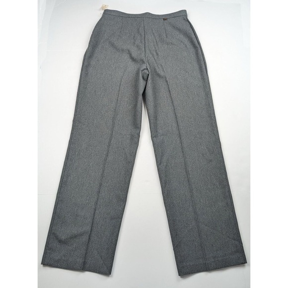 Vintage 70s Pants Levi Strauss Gray Polyester High Waist Misses Size 16 New - Picture 3 of 8